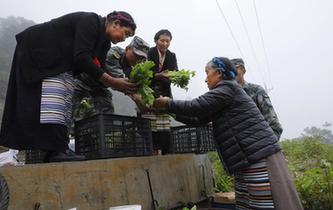 &ldquo;八一&rdquo;禮物，飛向云端哨所