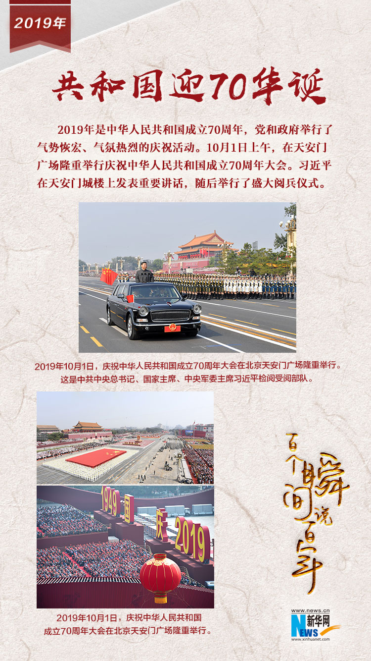2019，共和國迎70華誕