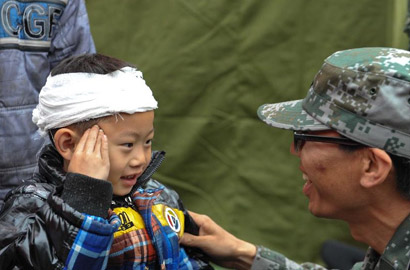 災(zāi)難中,那些動人瞬間