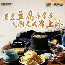 莫道豆腐平常菜，大廚烹成席上珍