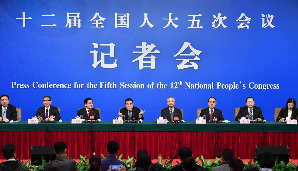 回放：全國人大相關(guān)負責人就&ldquo;人大監(jiān)督工作&rdquo;答問