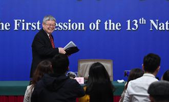 記者會后，劉永富準(zhǔn)備離開