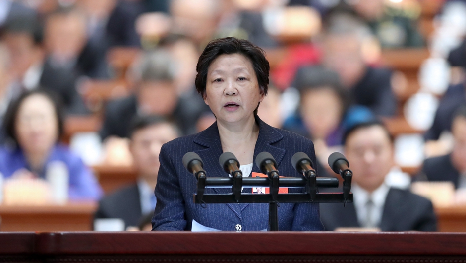 全國政協(xié)人口資源環(huán)境委員會副主任，九三學社中央副主席 印紅