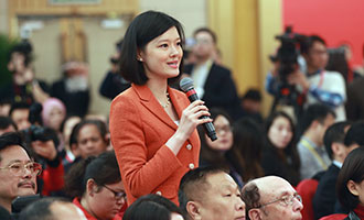 中國(guó)國(guó)際電視臺(tái)記者提問