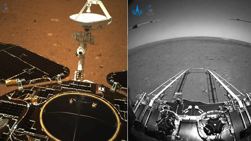 探索星辰大海 祝融號(hào)&ldquo;來信&rdquo;了！