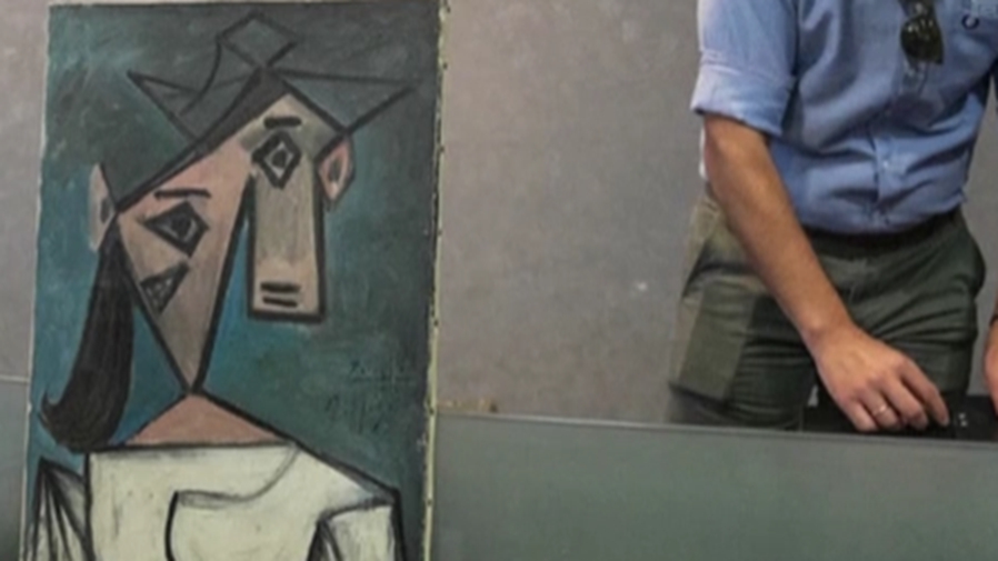 失而復(fù)得！希臘警方尋回9年前失竊的畢加索畫作