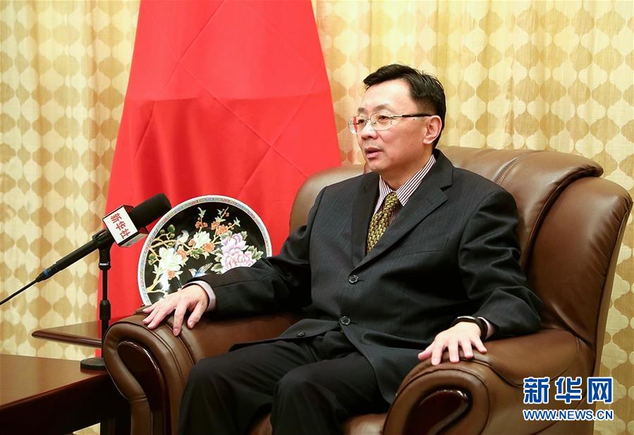 （新華網(wǎng)）全面提升兩國合作水平　共鑄中阿友好關(guān)系新篇章&mdash;&mdash;訪中國駐阿聯(lián)酋大使倪堅 