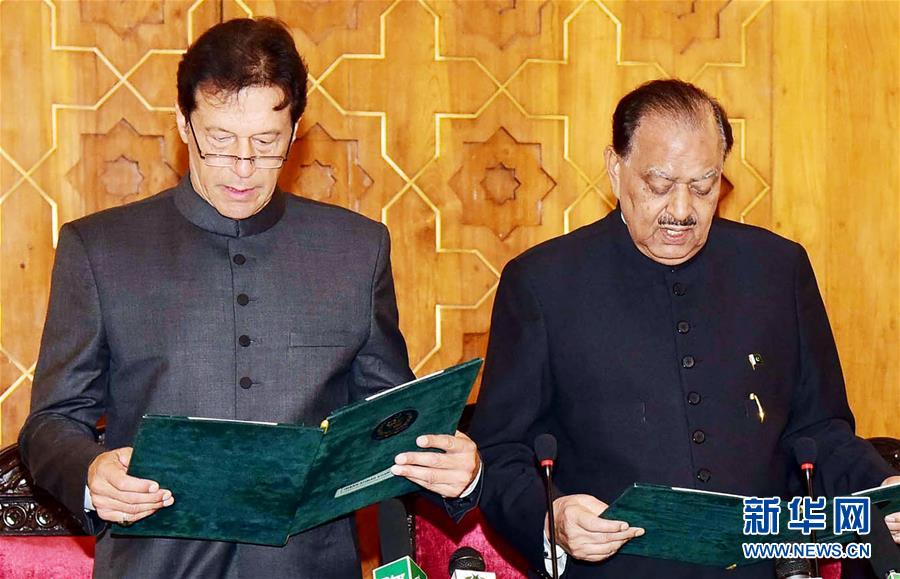 （國際）（1）伊姆蘭&middot;汗宣誓就任巴基斯坦政府總理 