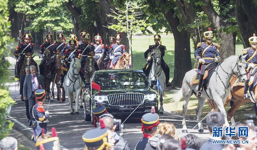 (XHDW)(2)習(xí)近平同阿根廷總統(tǒng)馬克里舉行會(huì)談