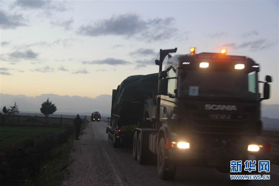 (國際)(2)土耳其加強(qiáng)在土敘邊境軍事部署