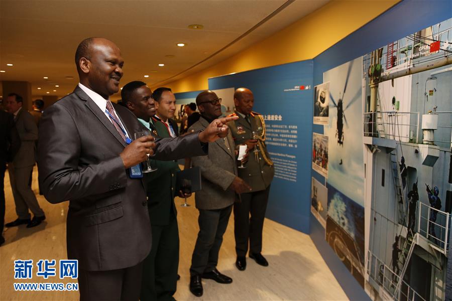 (國(guó)際·圖文互動(dòng))(1)“維護(hù)世界和平的中國(guó)軍隊(duì)”主題展覽在聯(lián)合國(guó)總部開(kāi)幕