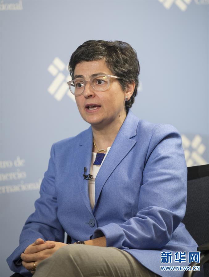 (國際·“一帶一路”高峰論壇·圖文互動(dòng))專訪:“一帶一路”助力全球中小企業(yè)參與國際貿(mào)易——訪國際貿(mào)易中心執(zhí)行主任岡薩雷斯