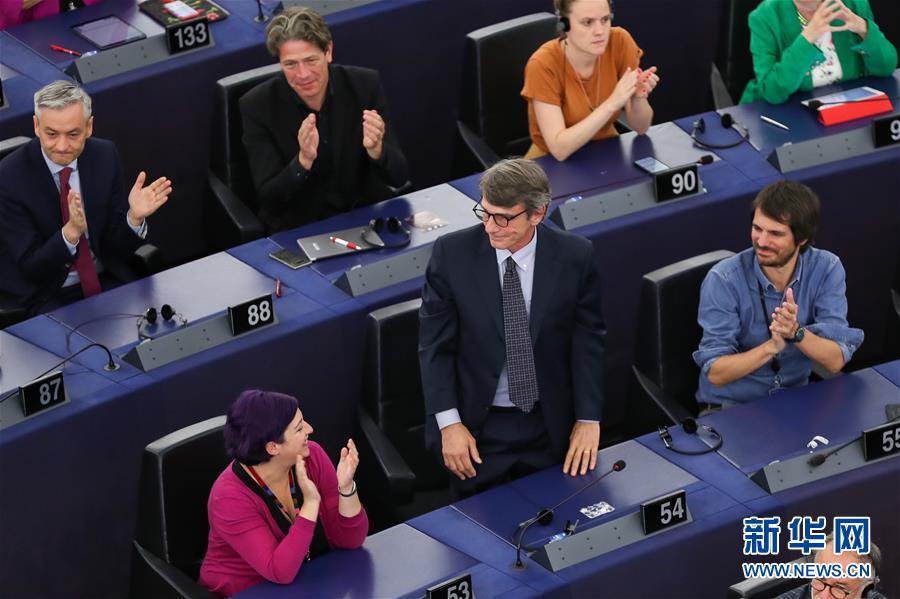 (國際)(1)意大利議員薩索利當(dāng)選歐洲議會新議長