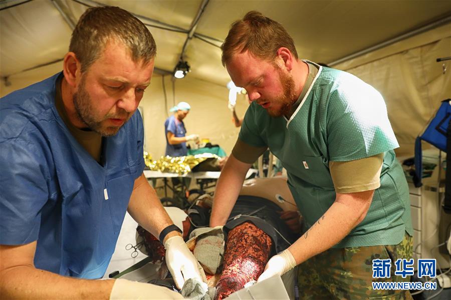 （國際&middot;圖文互動(dòng)）（5）&ldquo;共同的理念，讓合作更深入更順暢&rdquo;&mdash;&mdash;走進(jìn)中德&ldquo;聯(lián)合救援-2019&rdquo;衛(wèi)勤實(shí)兵聯(lián)合演習(xí)德方野戰(zhàn)二級醫(yī)院