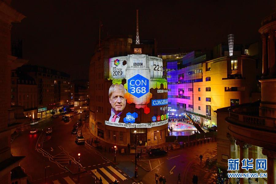 (國際)(1)出口民調(diào)顯示英國保守黨在議會(huì)選舉中領(lǐng)先