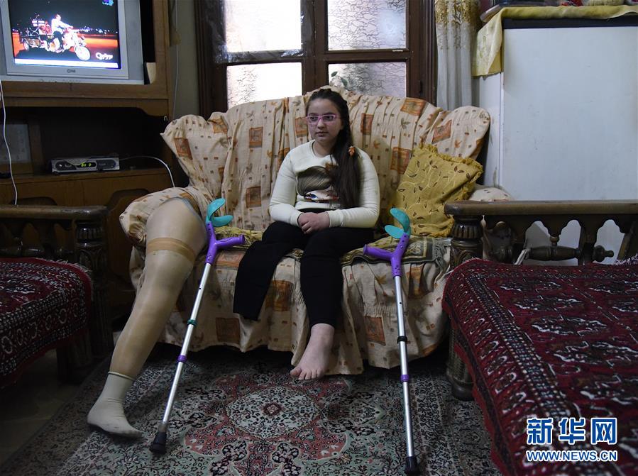 (國際·圖文互動)(1)通訊:戰(zhàn)爭給他們留下殘缺的童年——敘利亞危機(jī)9周年記