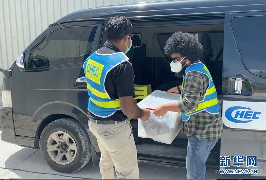 (國際·圖文互動)(2)“很高興有機會為中企抗疫和復工盡力”——馬爾代夫小伙薩利姆的抗疫故事