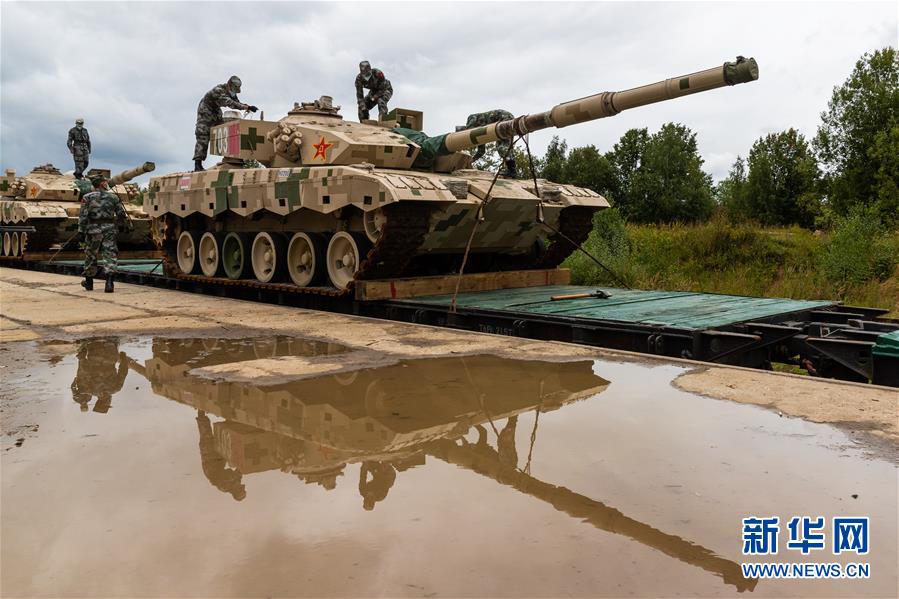 (國際)(3)我軍赴俄參加“國際軍事比賽-2020”裝備運(yùn)抵比賽場(chǎng)地