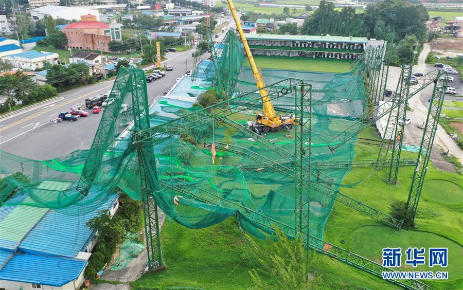 （國際）（5）超強臺風(fēng)&ldquo;美莎克&rdquo;過境韓國致1死1傷