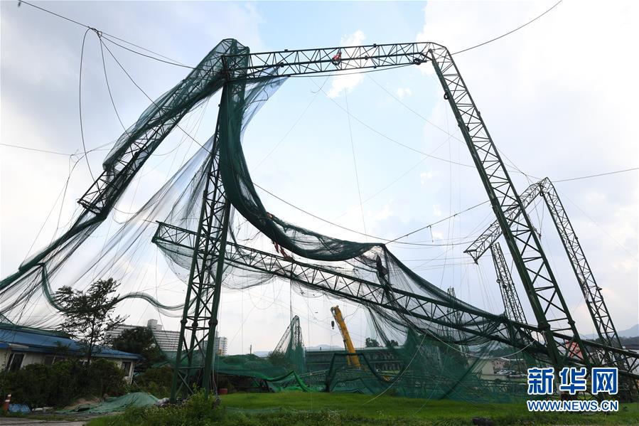 （國際）（6）超強臺風(fēng)&ldquo;美莎克&rdquo;過境韓國致1死1傷