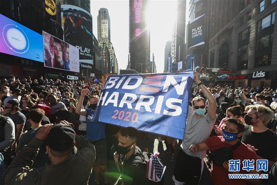 (國際)(1)美國媒體測算拜登已獲逾270張選舉人票
