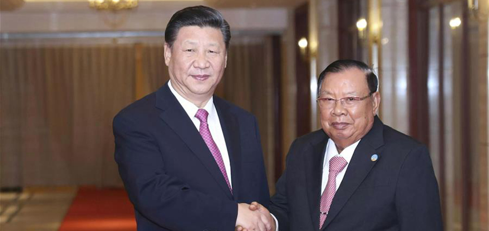 習(xí)近平再次會(huì)見老撾人民革命黨中央委員會(huì)總書記、國(guó)家主席本揚(yáng)