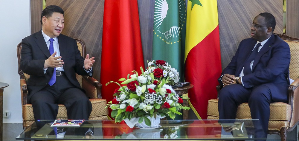 習(xí)近平同塞內(nèi)加爾總統(tǒng)薩勒舉行會(huì)談