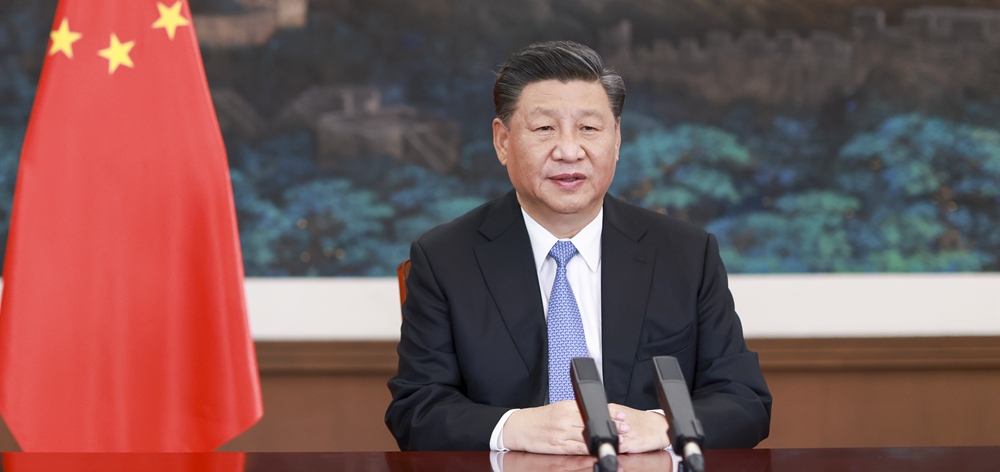 習(xí)近平在二十國集團(tuán)領(lǐng)導(dǎo)人利雅得峰會&ldquo;守護(hù)地球&rdquo;主題邊會上致辭