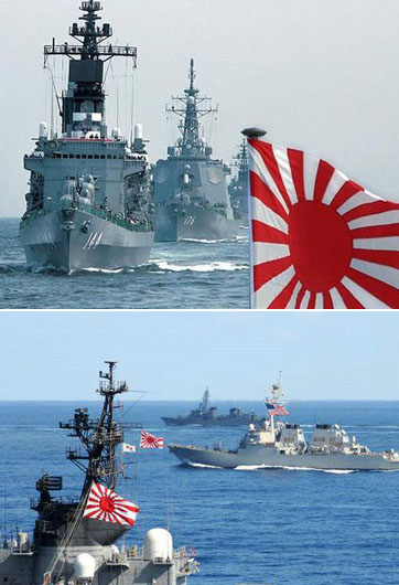 日本已進入戰(zhàn)爭氣氛？